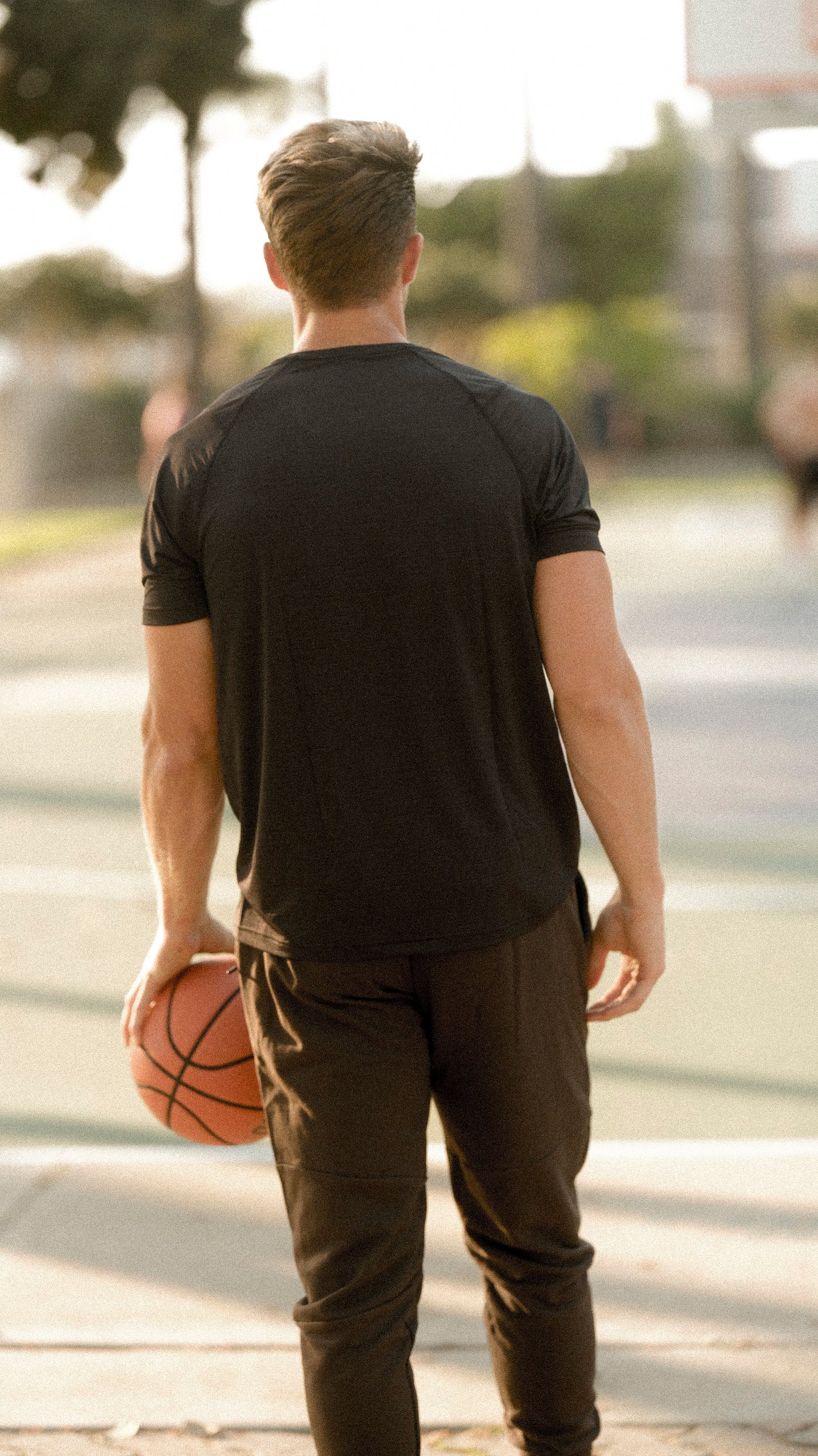 Black Flex Tee - Men