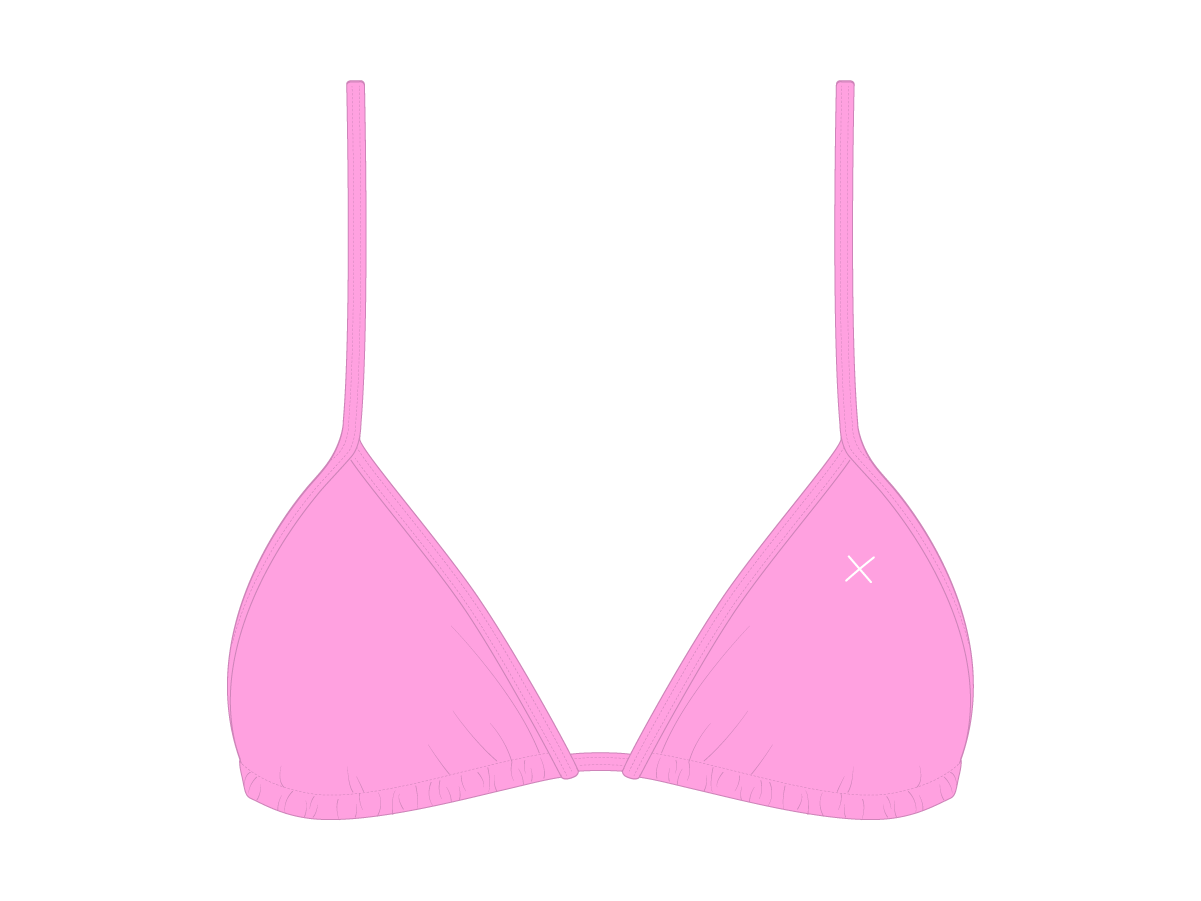 Taffy Pink Bikini Top II