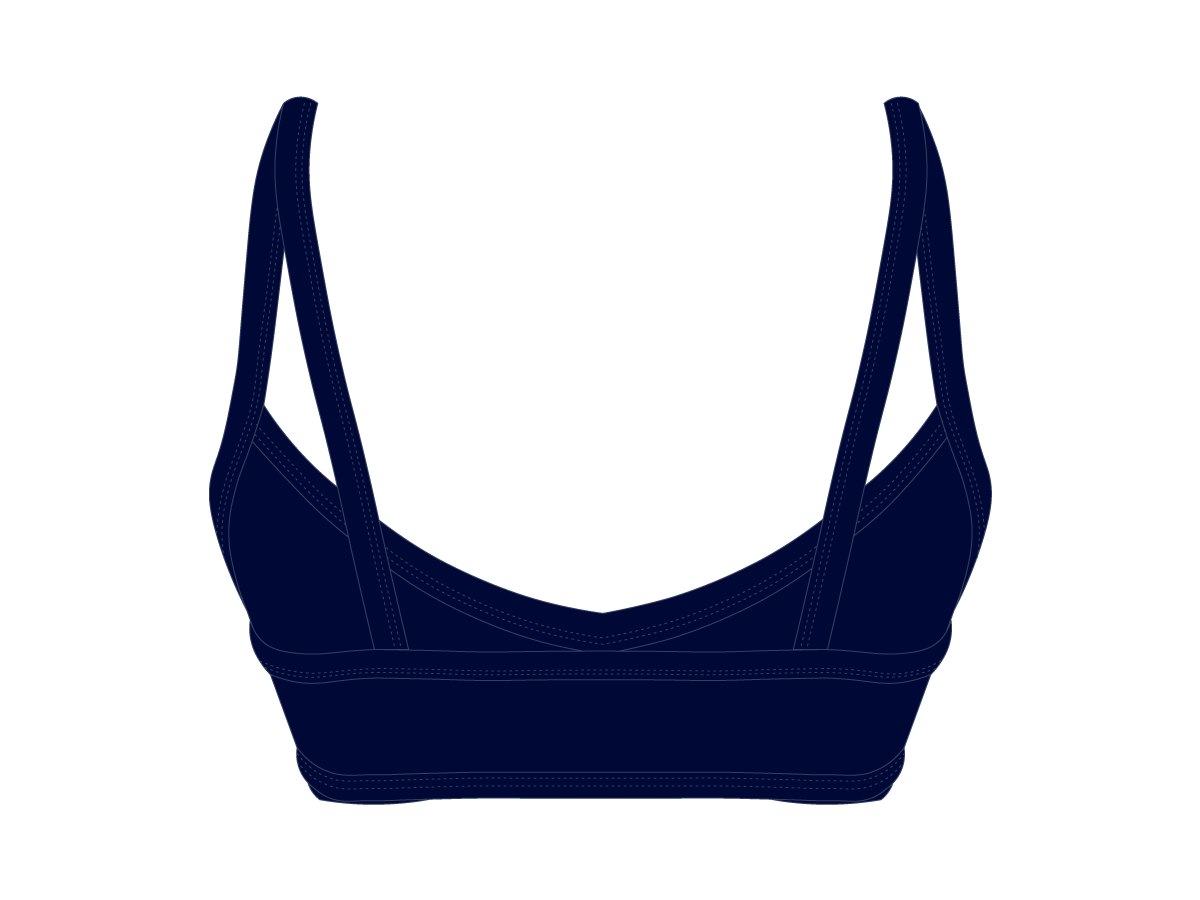 Malibu Blue Sporty Top