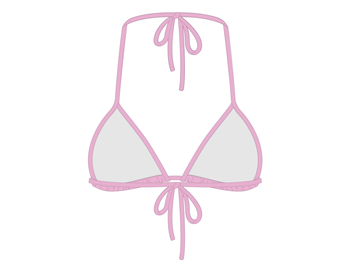 Blush Pink Bikini Top II