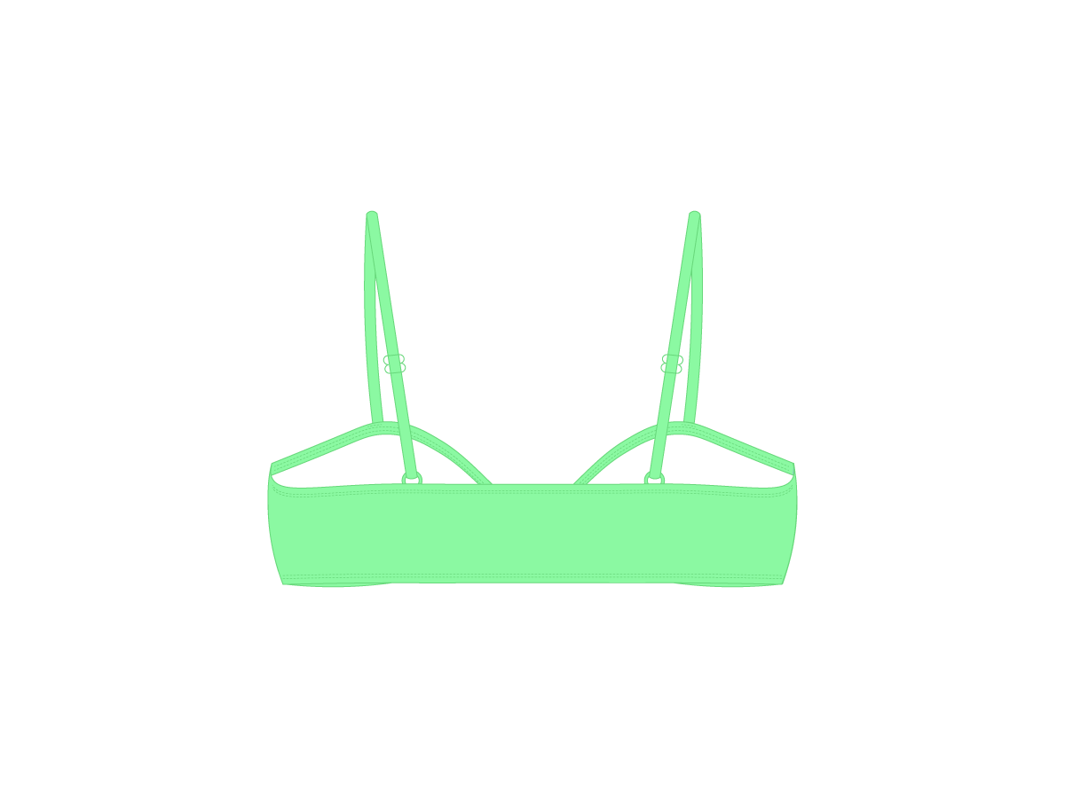 Mint Green Bow Tie Top