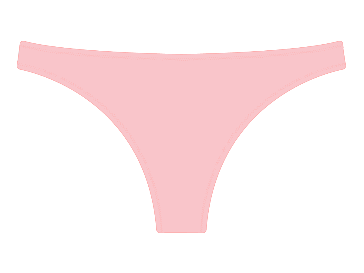 Beverly Pink Underwear Bottoms