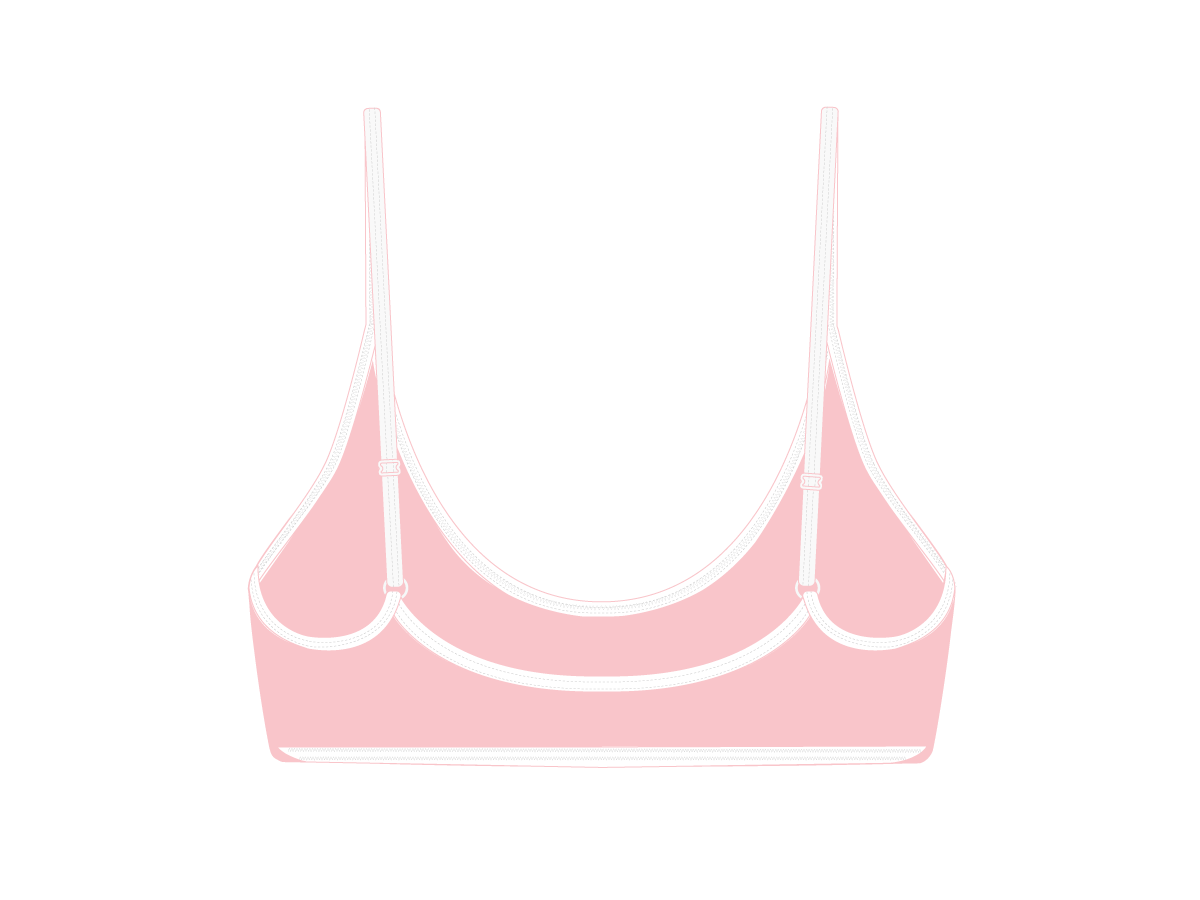 Beverly Pink Bralette Top
