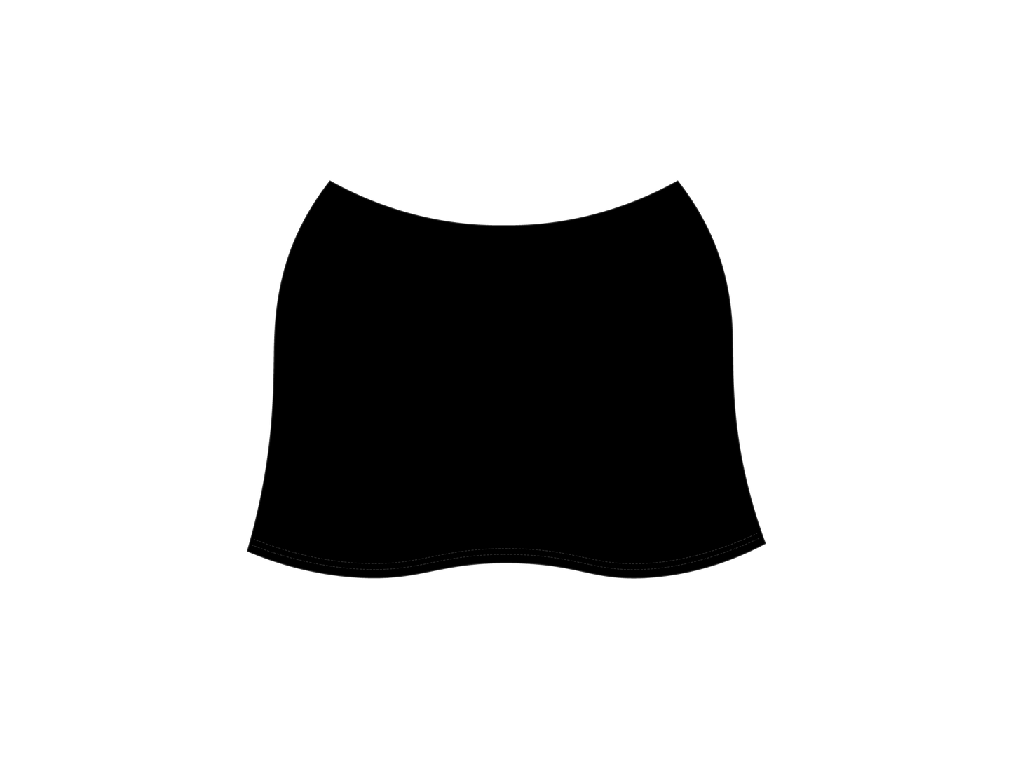 Manhattan Black Club Skirt Bottoms