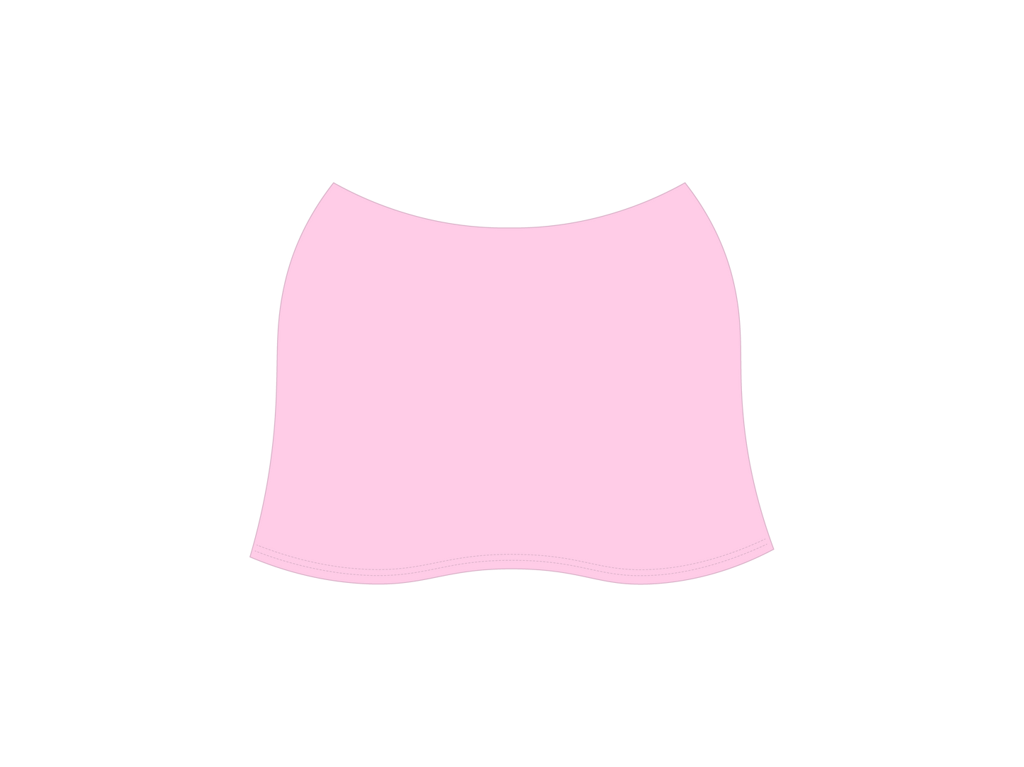 Dusty PInk Club Skirt Bottoms