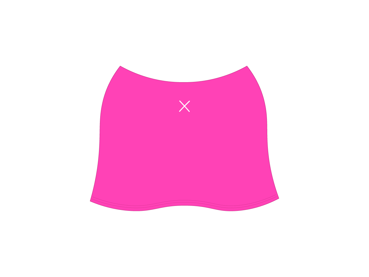 Hot Pink Club Skirt Bottoms