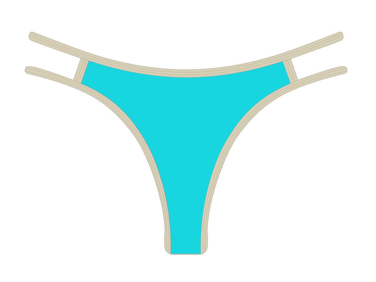 Aquamarine Coastal Bottoms