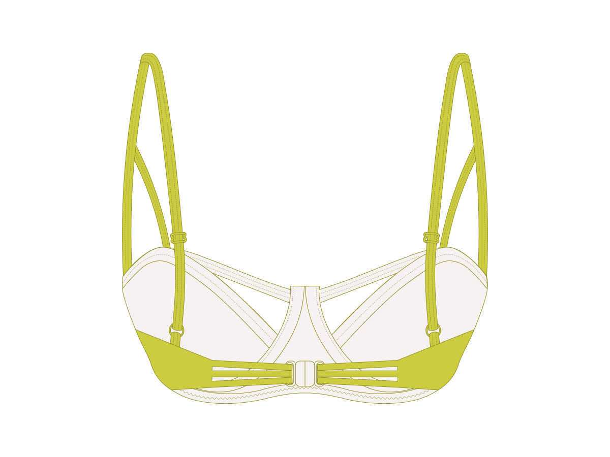 Lemon-Lime Cut-Out Top
