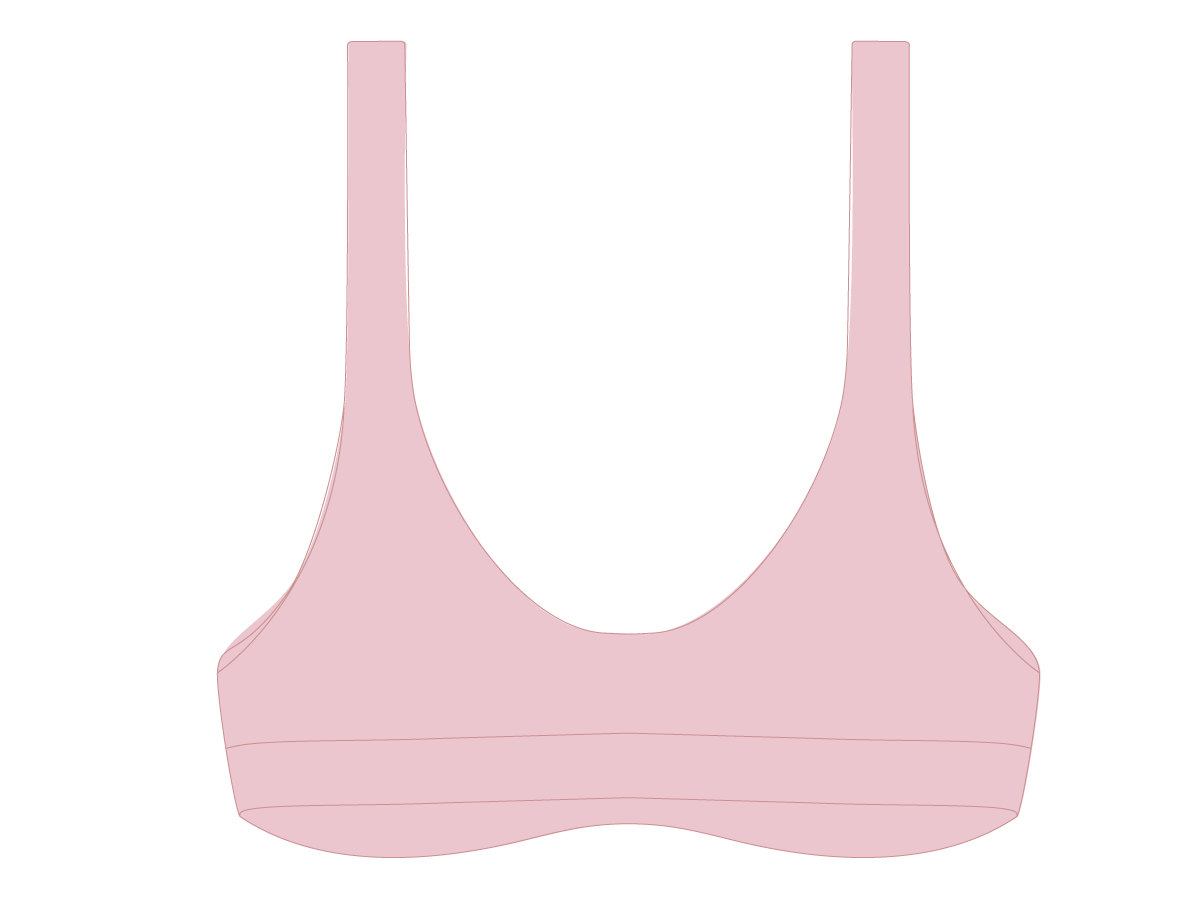 Dirty Pink Yogi Top