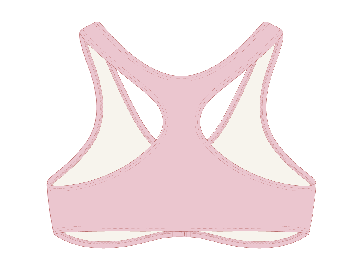 Dirty Pink Zipper Top