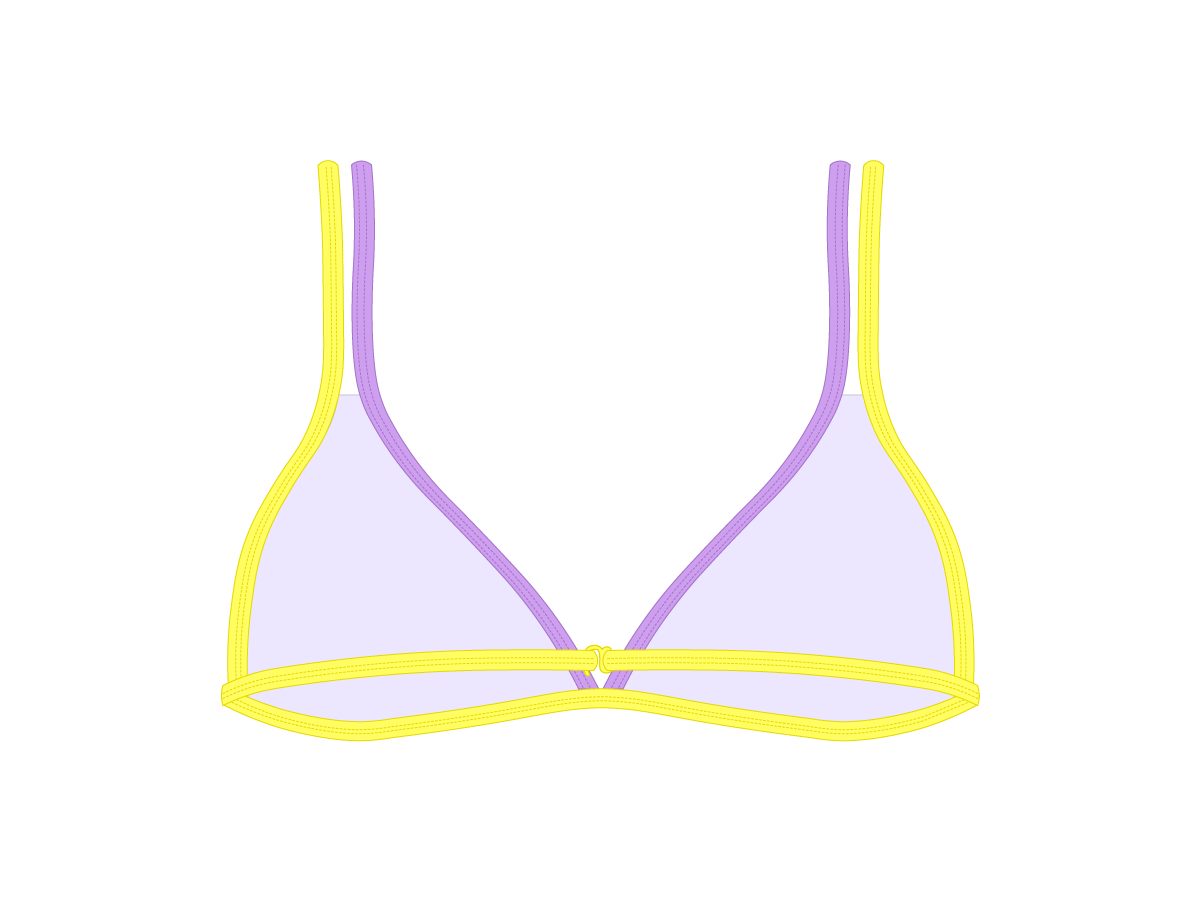 Lavender Duplicate Top