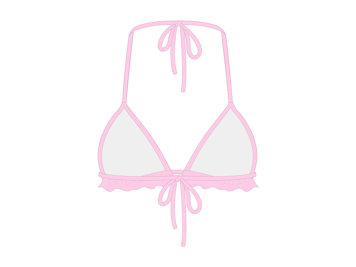 Dusty Pink Fringe Top