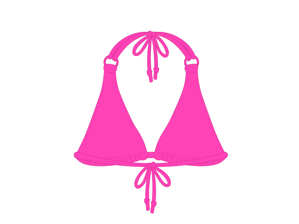 Hot Pink Crew Top II