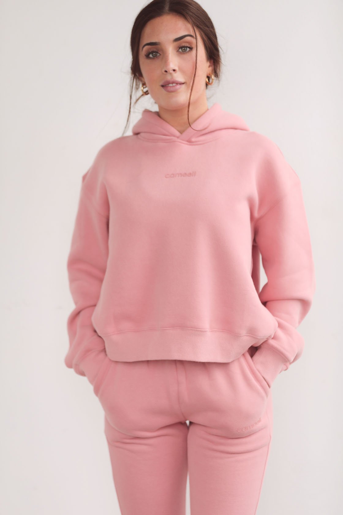 Blush Pink Logo Hoodie