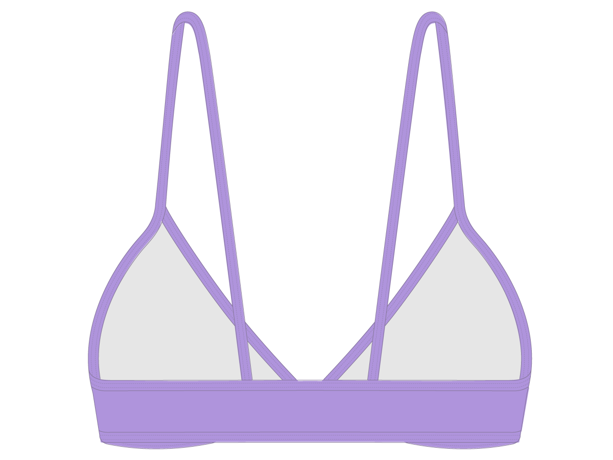 Lilac Fitted Top II