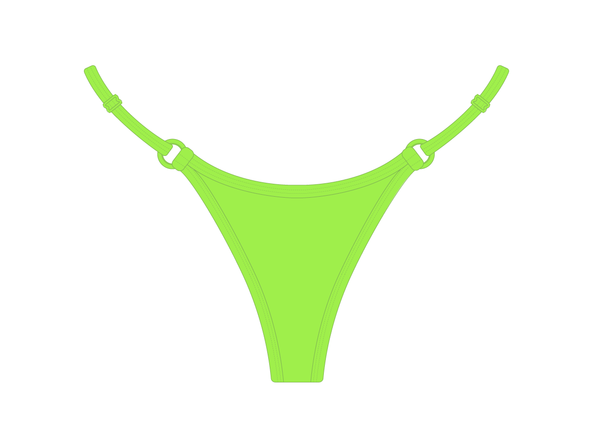 Lime Green Minimal Bottoms