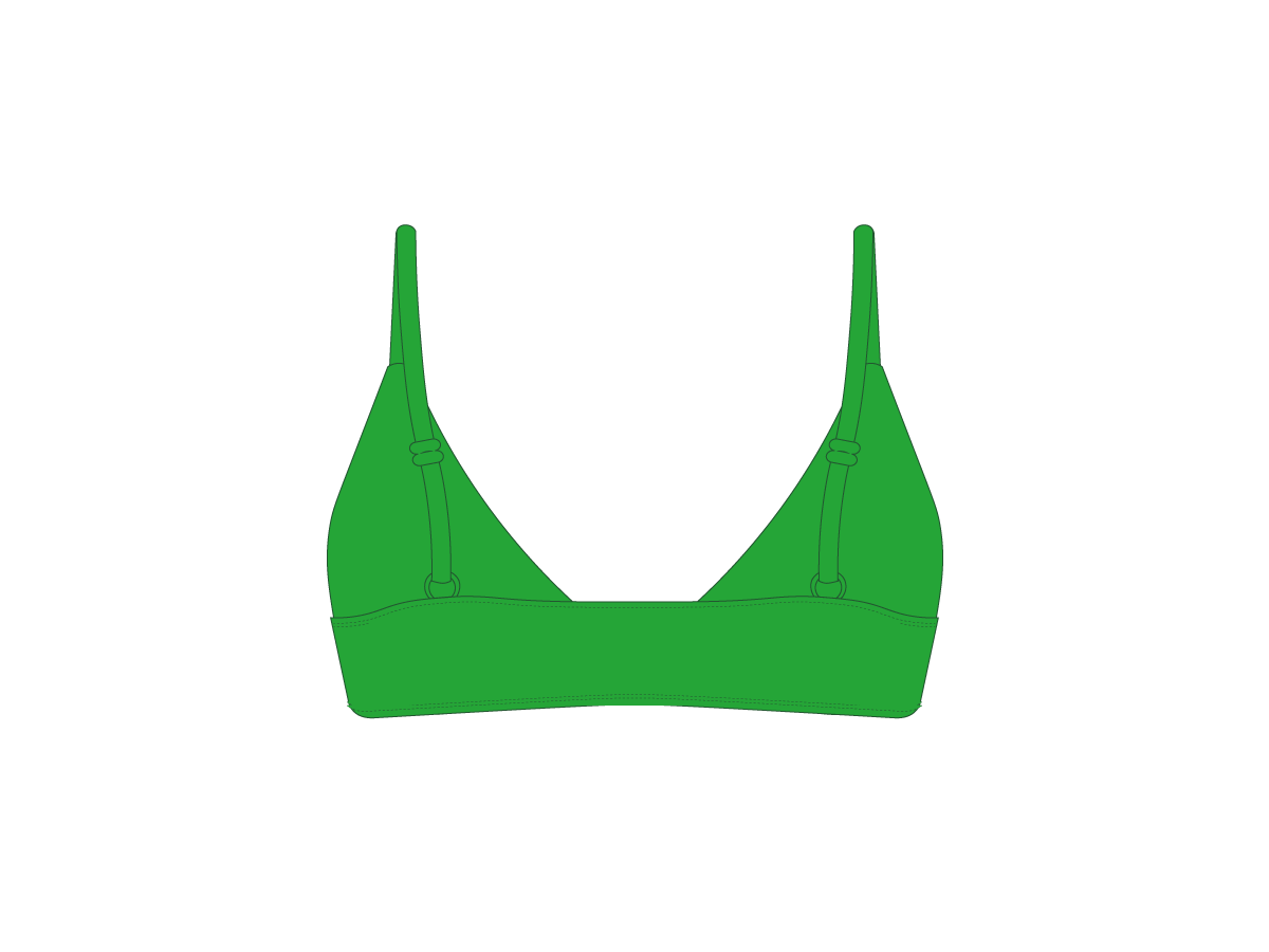Leaf Green Petite Top