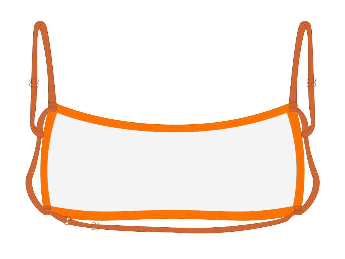 Orange Rider Top