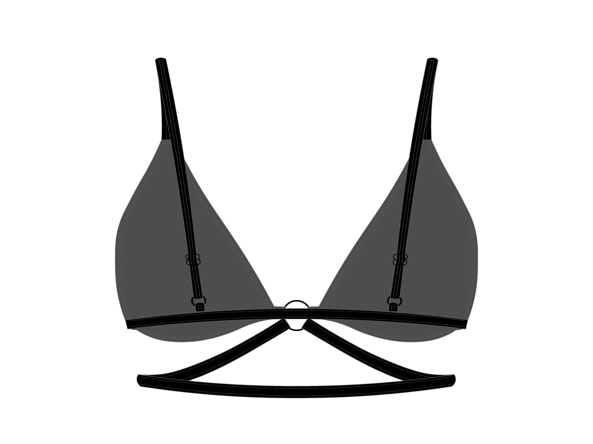 Manhattan Black Ringer Top