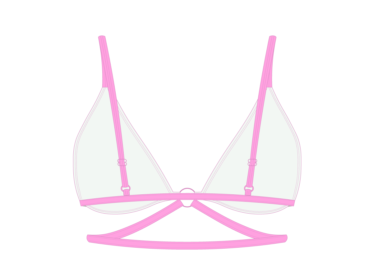 Taffy Pink Ringer Top