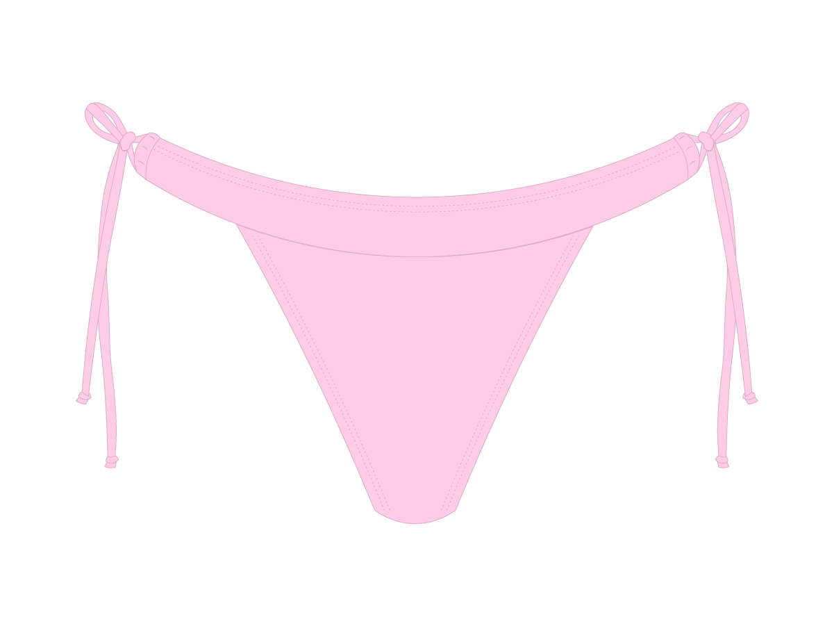 Dusty Pink Western Bottoms