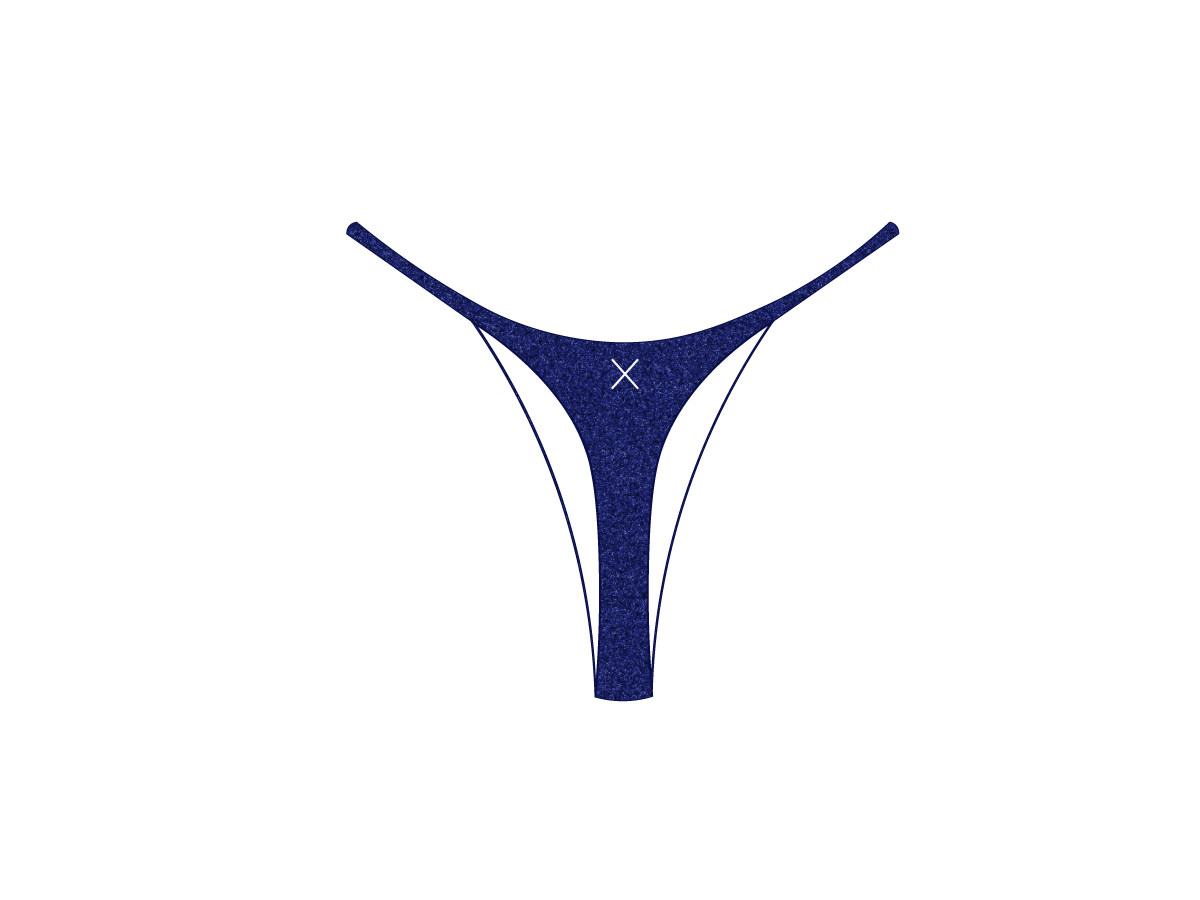 Sapphire Petite Shimmer Bottoms