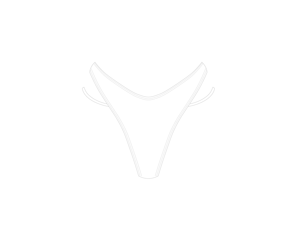 Venice White Split Bottoms