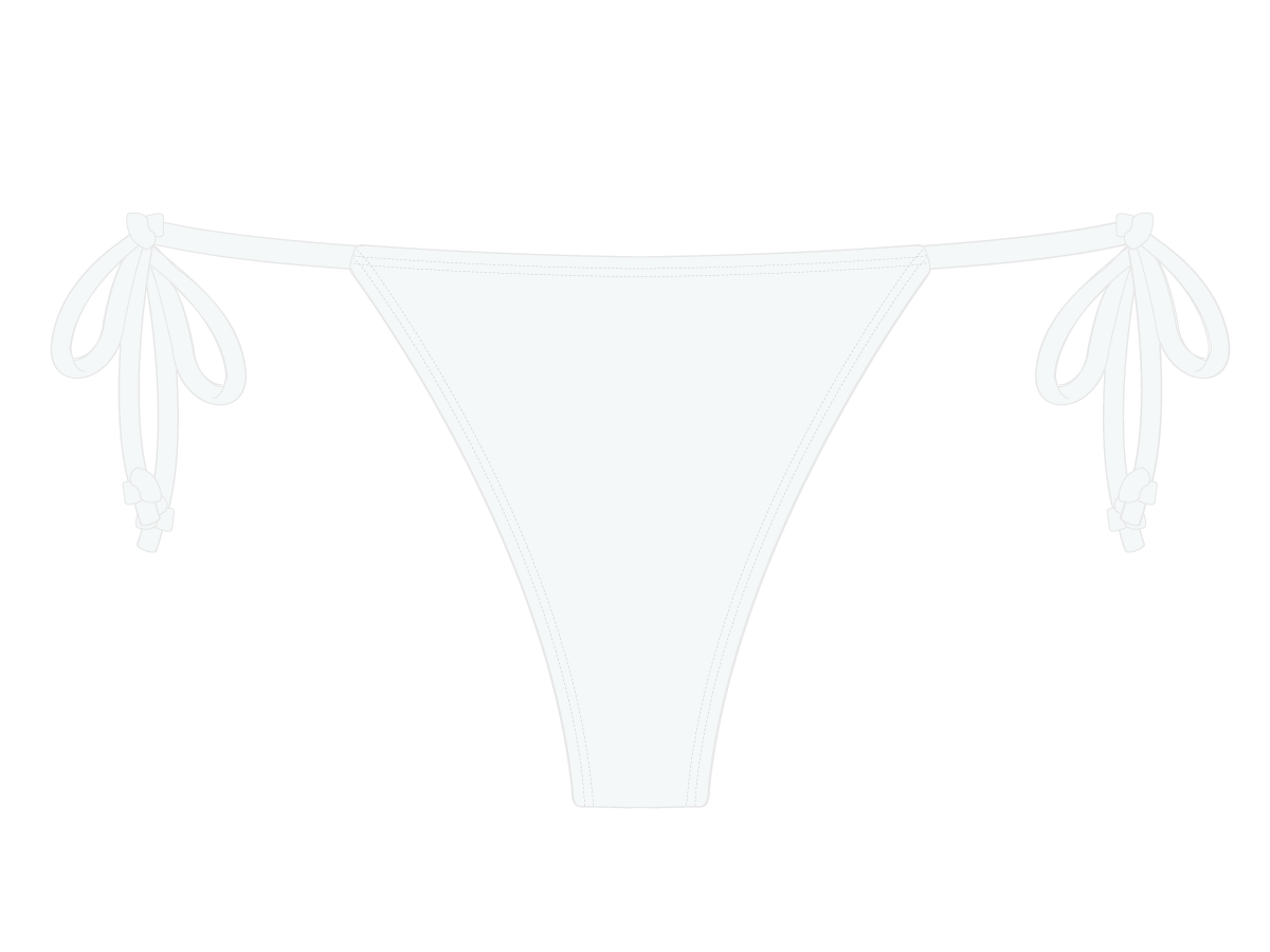 Venice White Beachy Bottoms