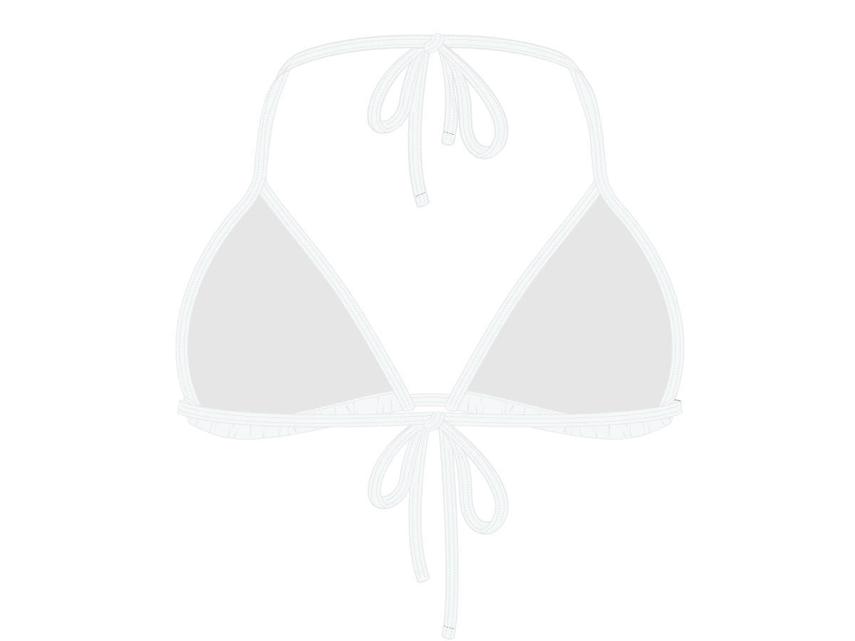 Venice White Bikini Top II