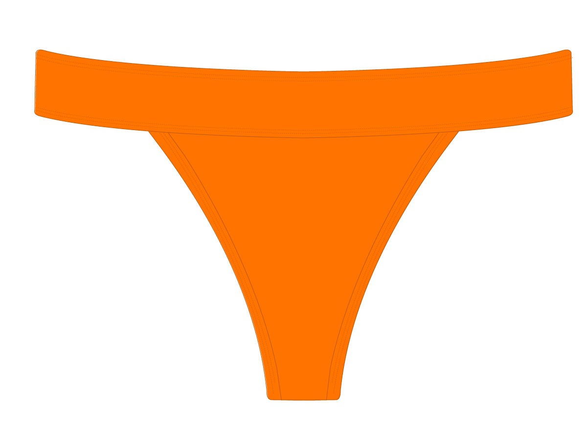 Wild Orange Surf Bottoms