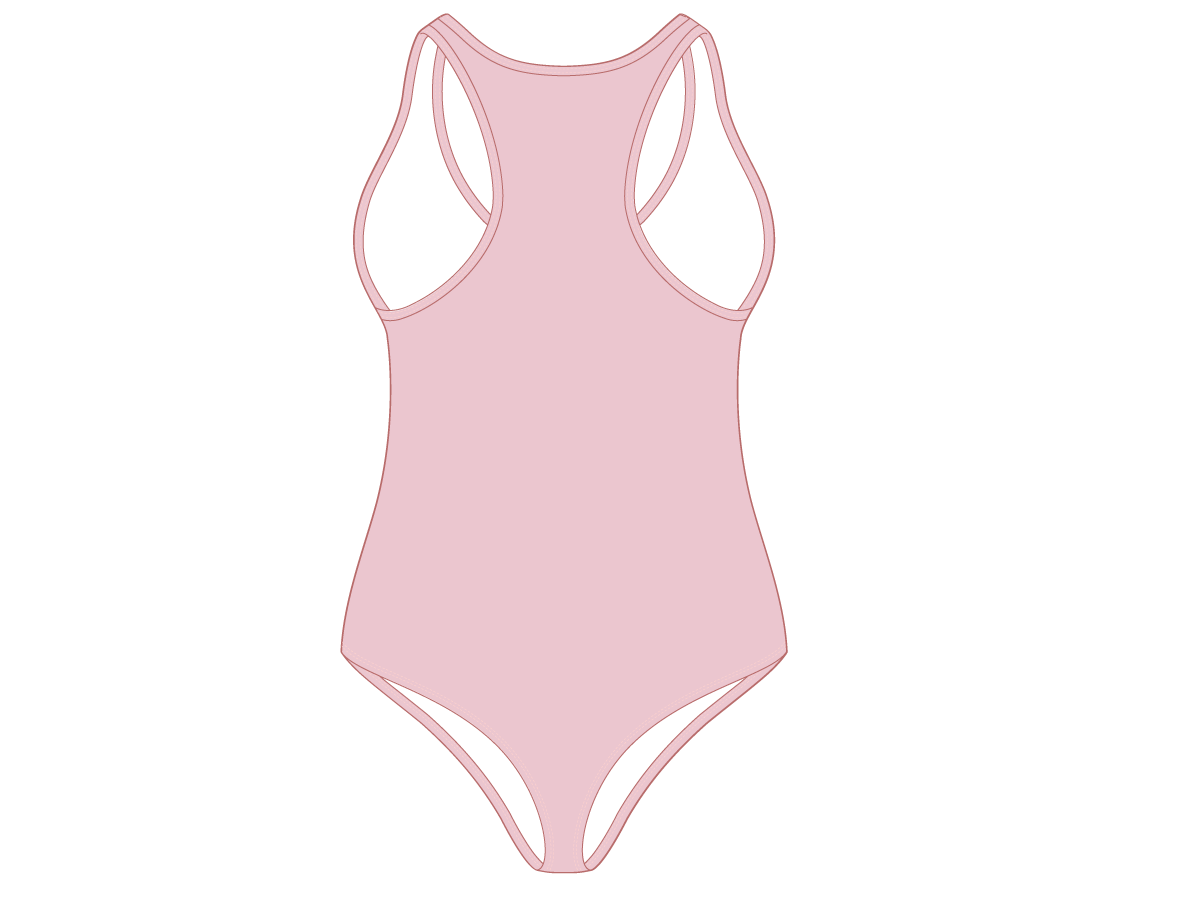 Dirty Pink Cayman One-Piece