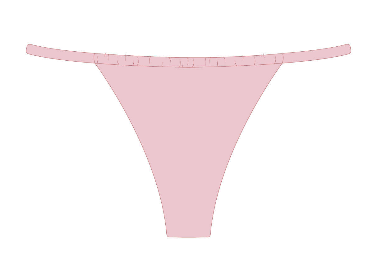 Dirty Pink Adjustable Bottoms