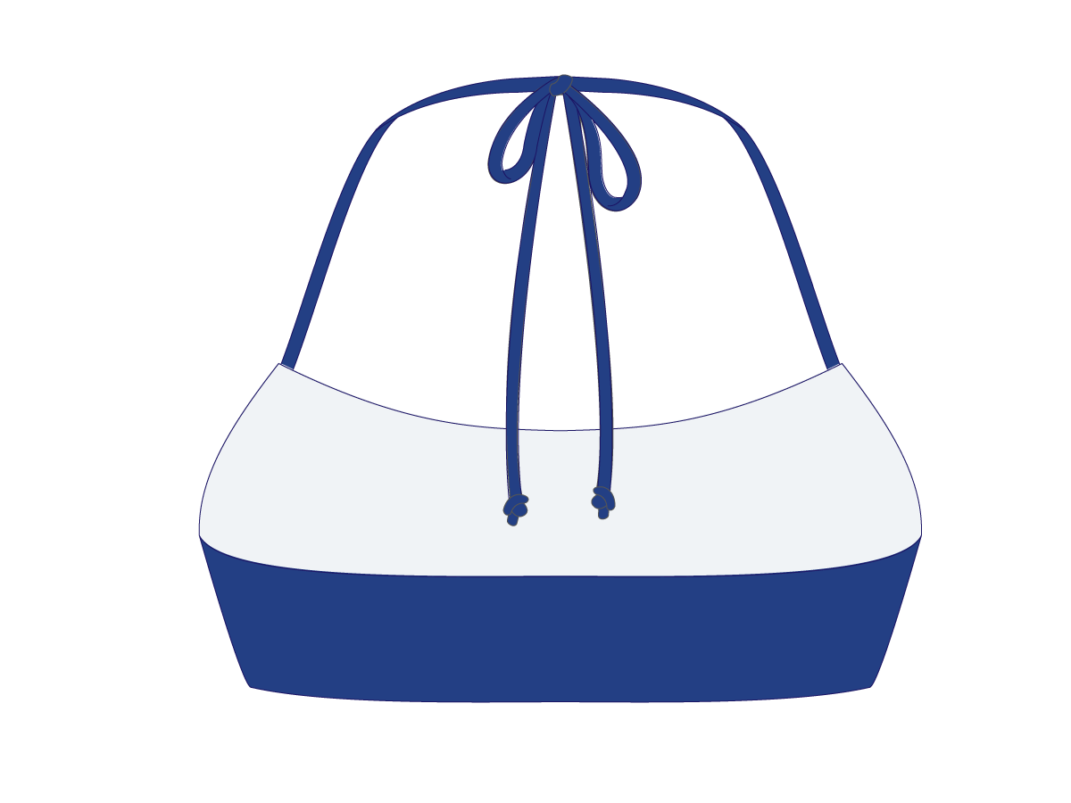 Laguna Blue Halter Top