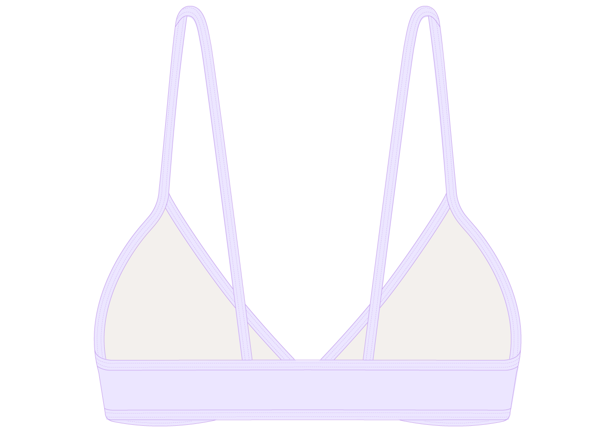 Lavender Fitted Top II