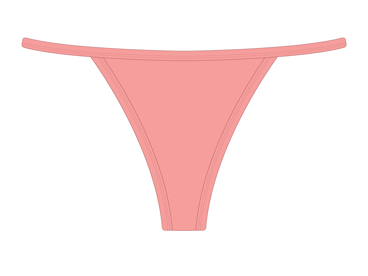 Peach Avalon Bottoms