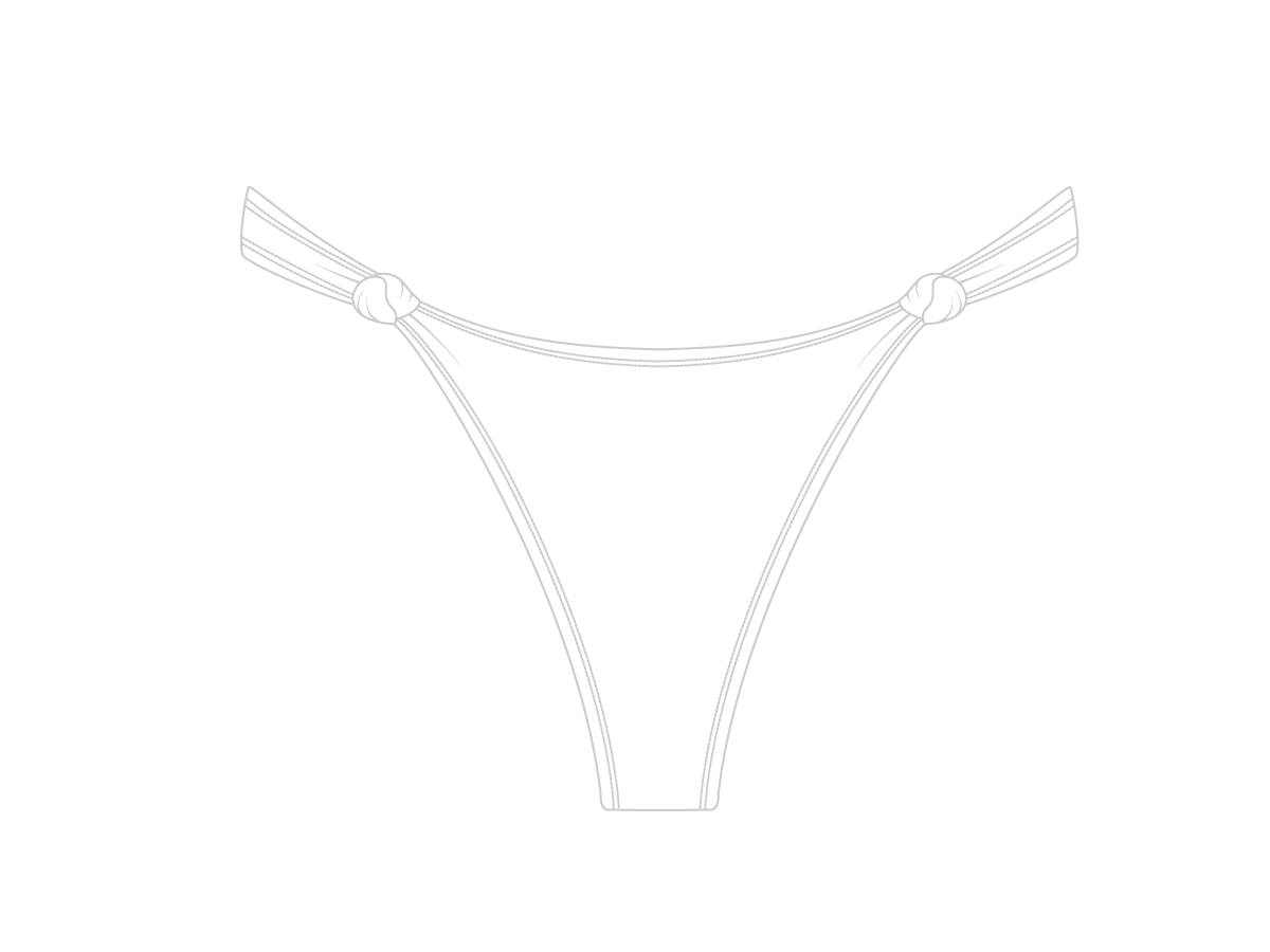 Venice White Twist Bottoms