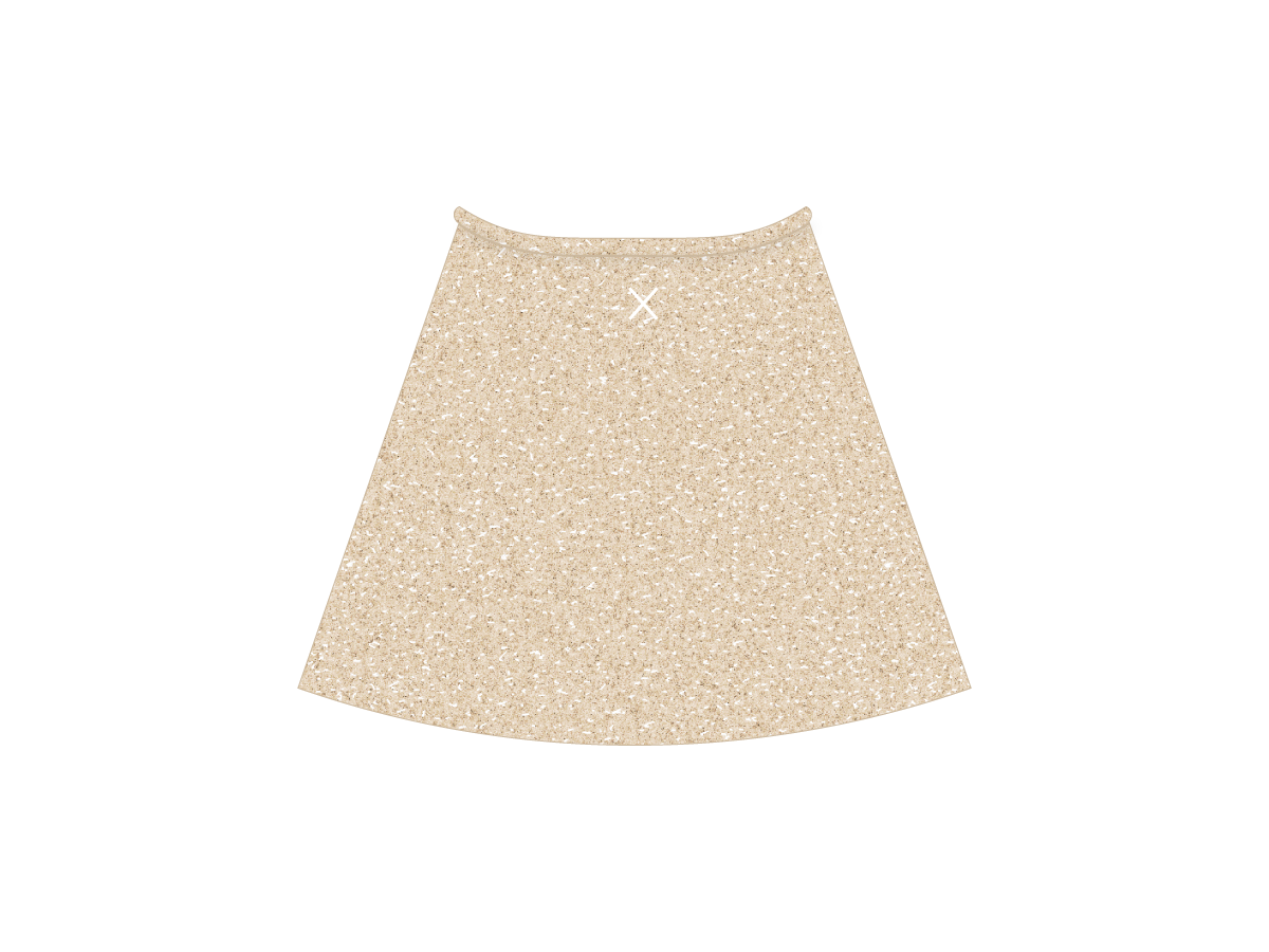 Sage/Amazonite Shimmer Wrap Skirt