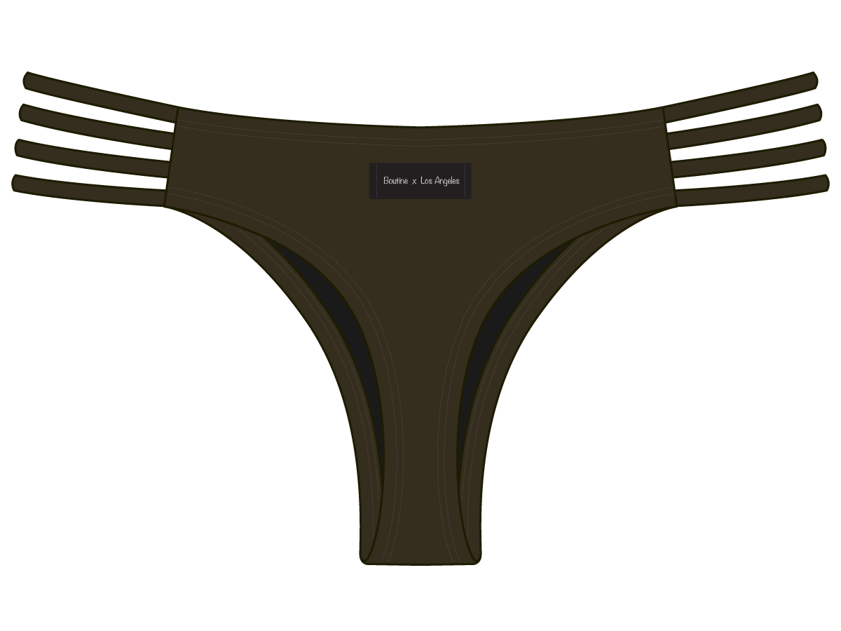 Army Green strap bottom