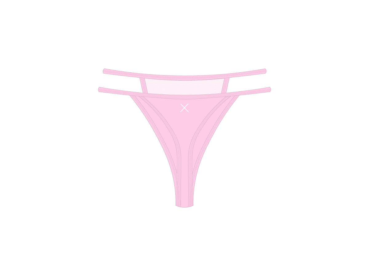Dusty Pink Avenue Bottoms