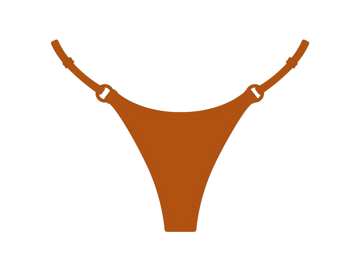Burnt Orange Minimal Bottoms