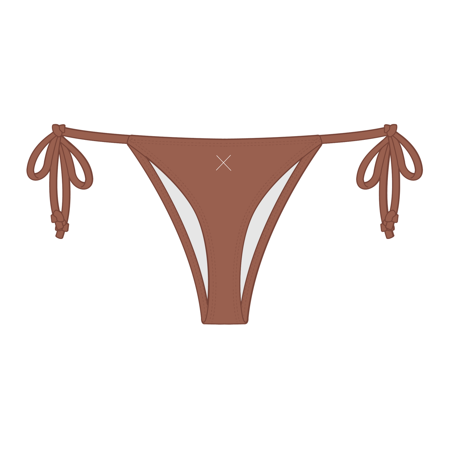 Cocoa Brown Beachy Bottom