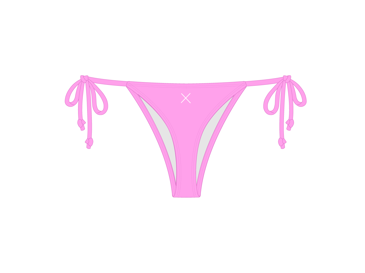 Taffy Pink Beachy Bottom