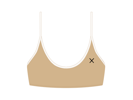 Laos Tan Bralette Top