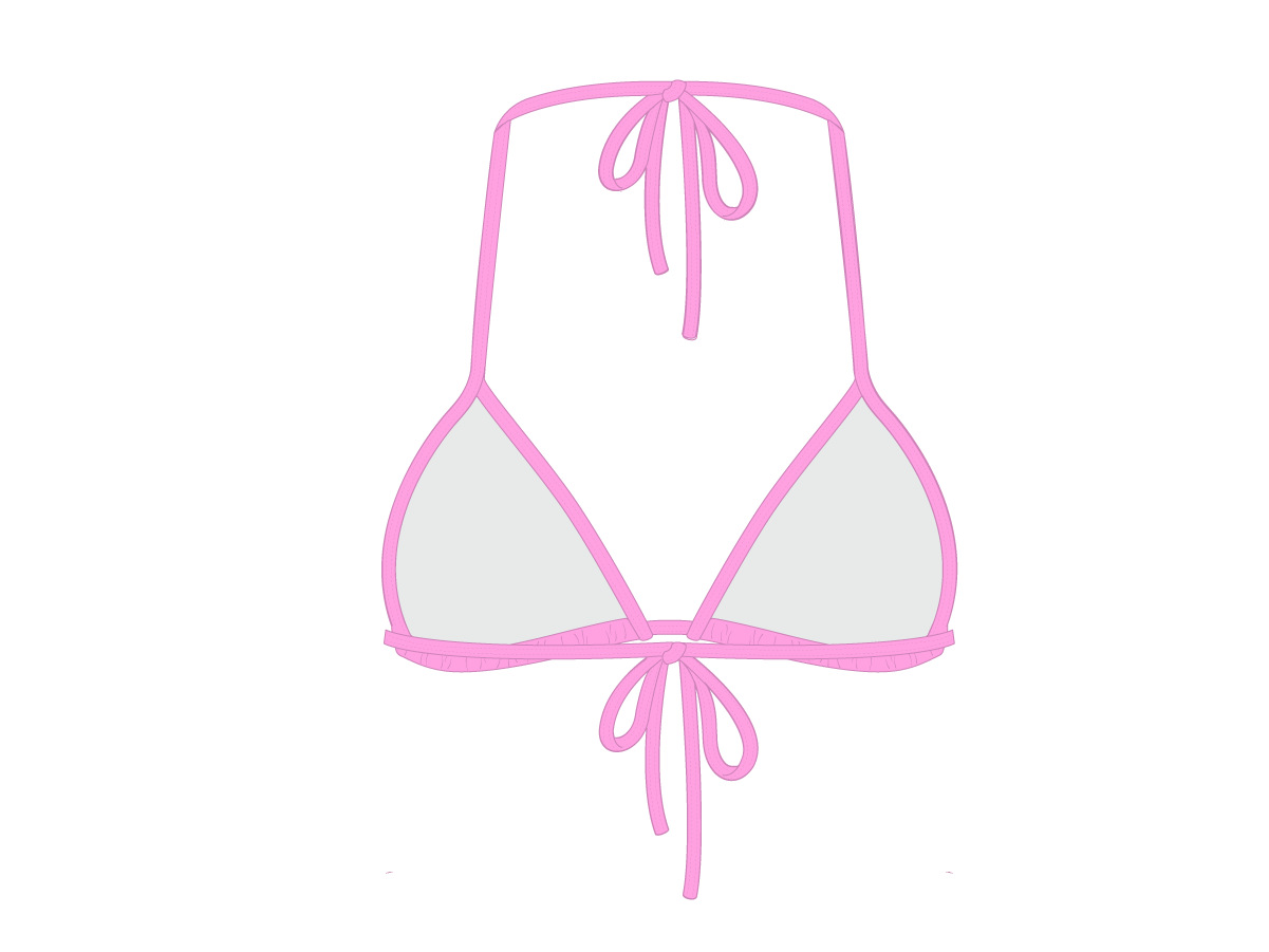 Taffy Pink Bikini Top II