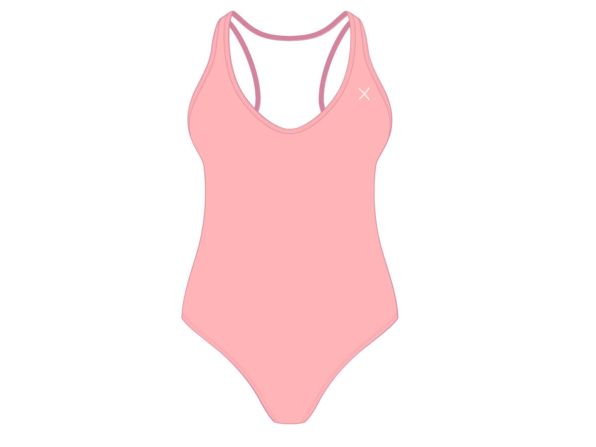 Blush Pink Cayman One-Piece