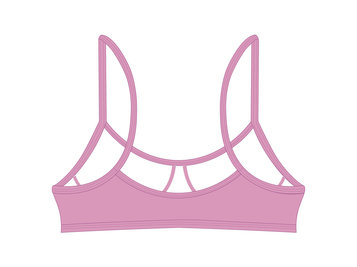 Blush Pink Stitch Top