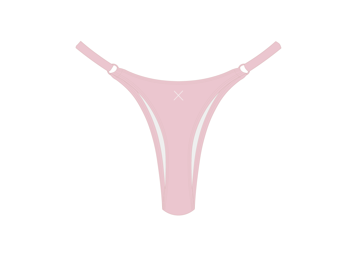 Dusty Pink Bow Tie Bottoms