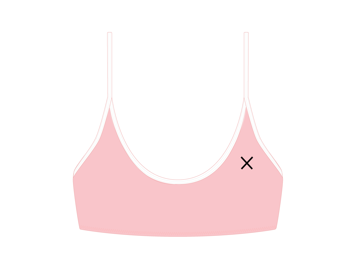Beverly Pink Bralette Top