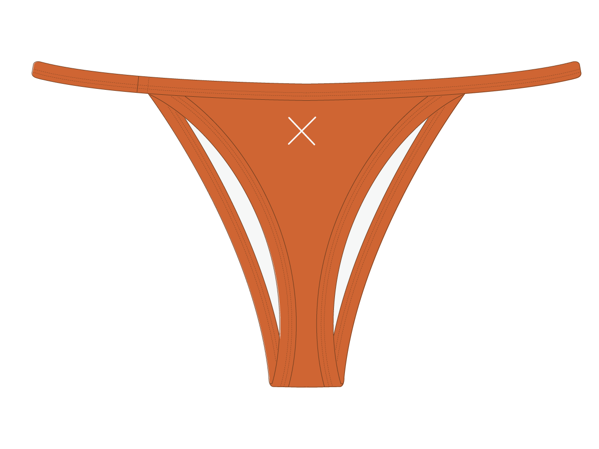 Burnt Orange Avalon Bottoms