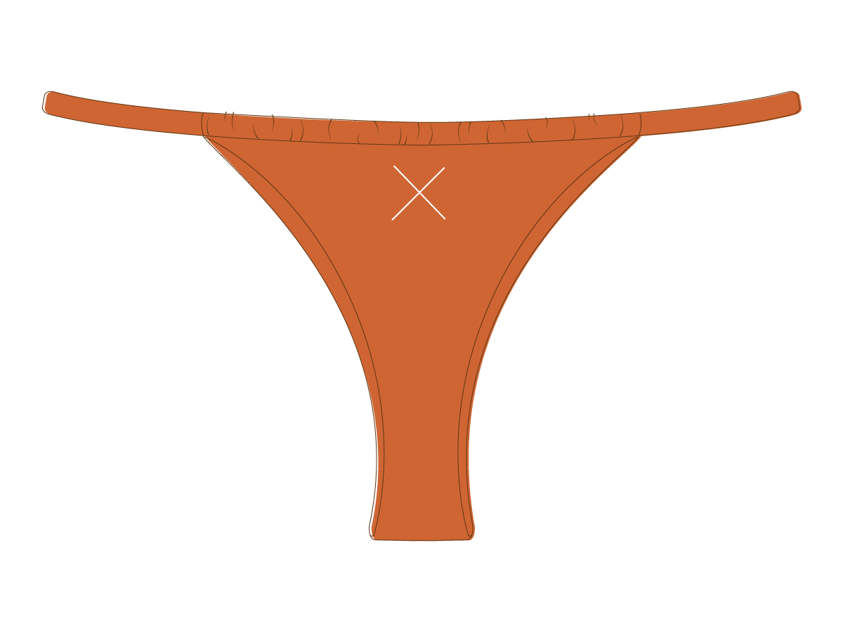 Burnt Orange Adjustable Bottoms